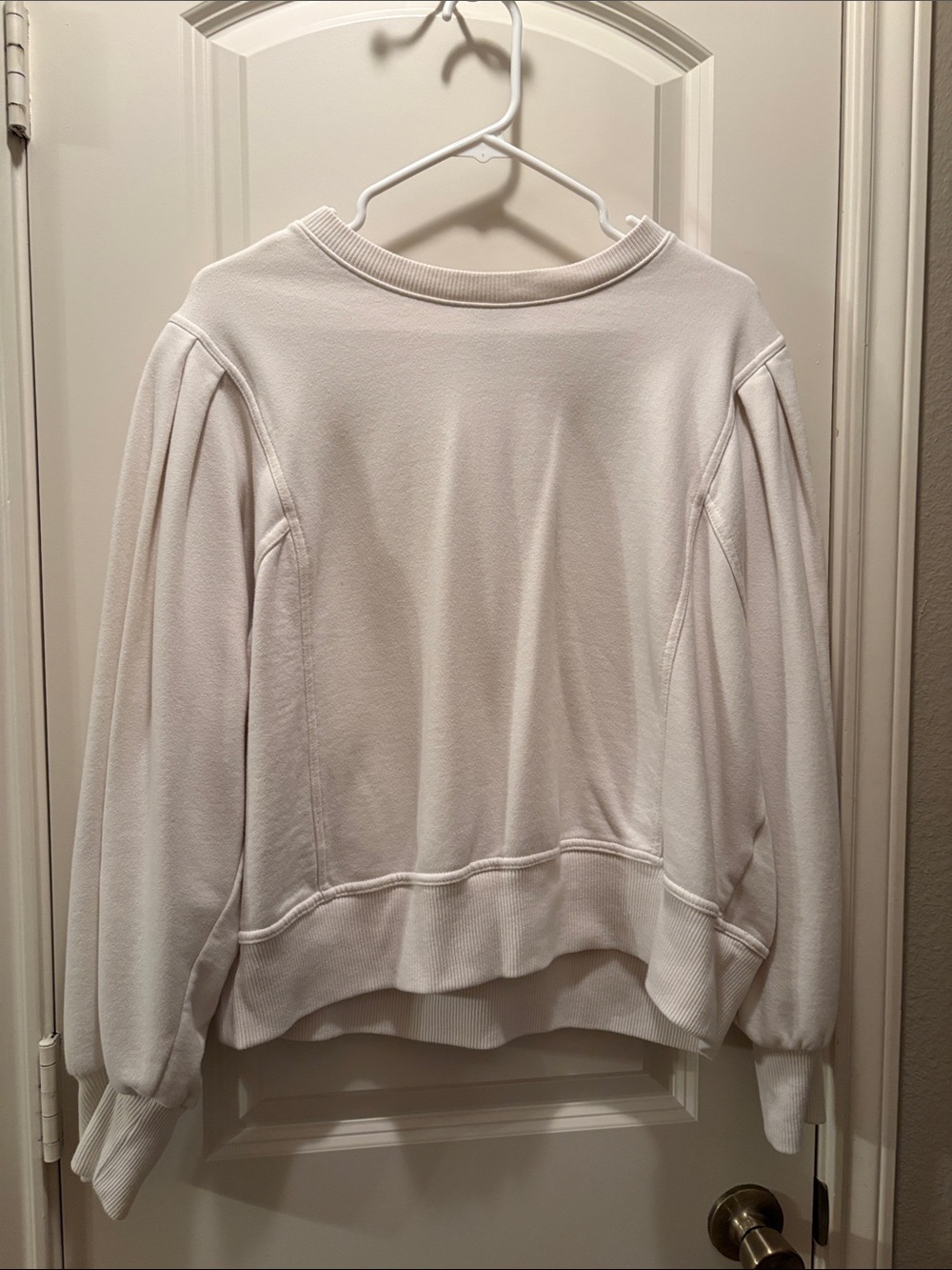 a new day Cream Crewneck Sweatshirt